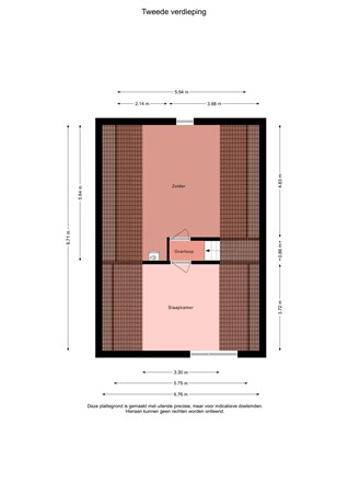 Floorplan - Grachtwal 29, 8316 BV Marknesse